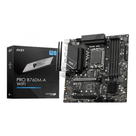 MSI Pro B760M-A Wifi Placa Base Matx DDR5