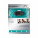 LOGITECH C270 Webcam 3MP 720P