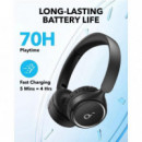 ANKER Soundcore H30I Auriculares Inalámbricos BLUETOOTH Usb-c Negro