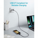 ANKER 310 Cable Usb-c Trenzado 0.9M 240W Negro