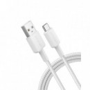 ANKER 322 Cable Usb-a a Usb-c Trenzado 1.8M 45W Blanco