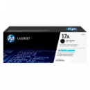 Tóner HP 17A CF217A Negro Laserjet Pro M102/M104/MFP M130/M132