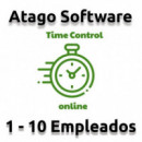 ATAGO Time Control de Presencia en la Nube 1-10 Empleados (anual)