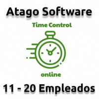 ATAGO Time Control de Presencia en la Nube (11-20 Empleados) Anual