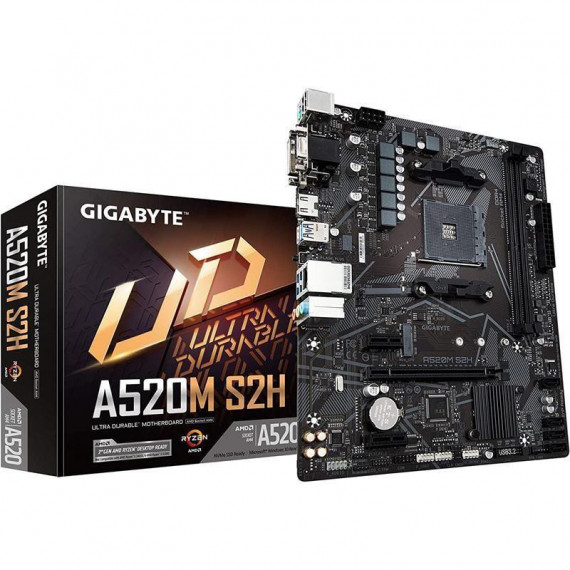 GIGABYTE A520M S2H Placa Base Amd