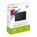 TOSHIBA Canvio Basics Disco Duro Externo 2TB USB 3.2