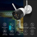 TENDA Kit Vigilancia 4 Cámaras Ip 2K 3MP + Nvr 4CH