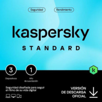KASPERSKY Standard 1 Año 3 Dispositivos - Guanxe Atlantic Marketplace