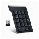 GEMBIRD Teclado Numérico BLUETOOTH 18 Teclas Negro