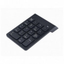 GEMBIRD Teclado Numérico BLUETOOTH 18 Teclas Negro