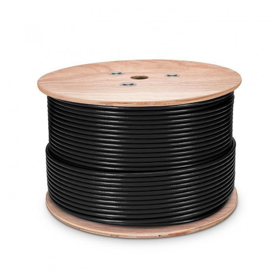 ONEWAY Cable de Red CAT.7 S/ftp Bobina 100M Negro