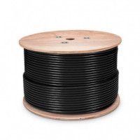 ONEWAY Cable de Red CAT.7 S/ftp Bobina 100M Negro
