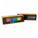 KROM K-pop Barra de Sonido Rgb BLUETOOTH Negra