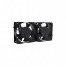 POWERGREEN Kit de Ventilación Doble para Armario Rack 12CM