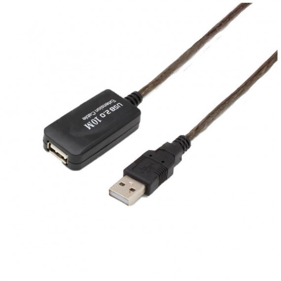 Cable Extensor USB 2.0 Amplificado Tipo a Macho - a Hembra 10M  OEM