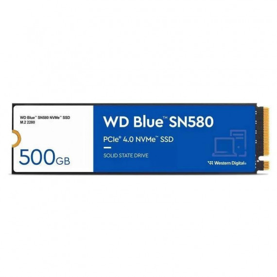 WESTERN DIGITAL Blue SN580 Ssd 500GB Nvme Pcie GEN4 M.2 2280