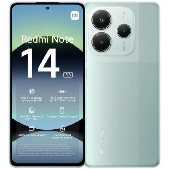 XIAOMI Redmi Note 14 5G 6GB/128GB Verde