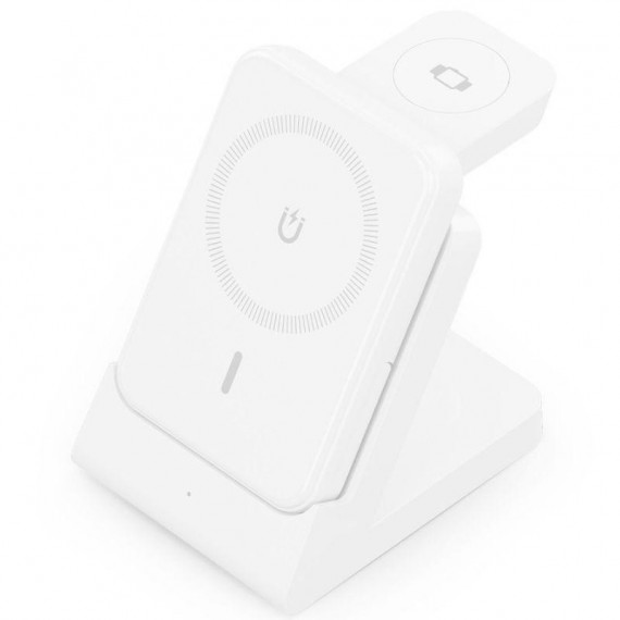 AISENS ASCH-15W4WC063-W Base Cargador Inalámbrico 4 en 1