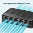 TP-LINK Litewave LS1005G Switch Gigabit 5 Puertos