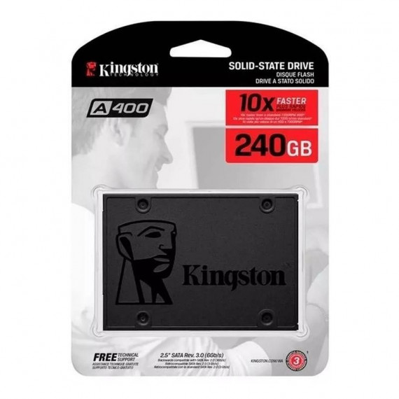 KINGSTON A400 240GB Ssd Sata Iii 2.5''