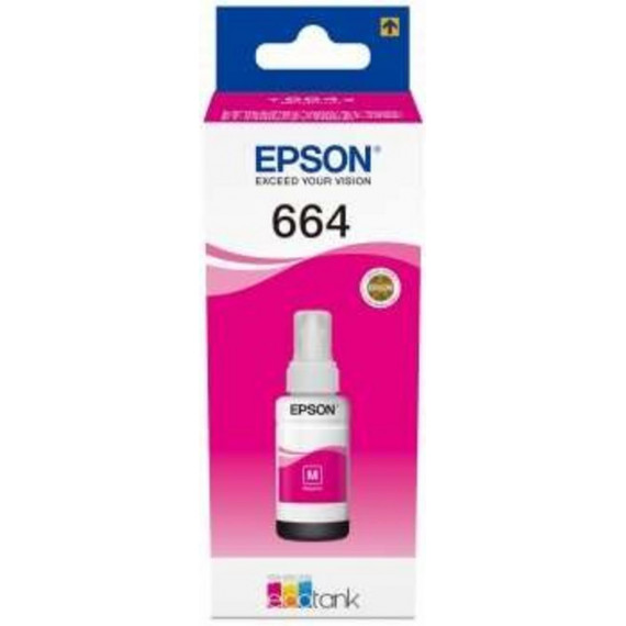 EPSON 664 Ecotank Botella de Tinta Magenta 70ML