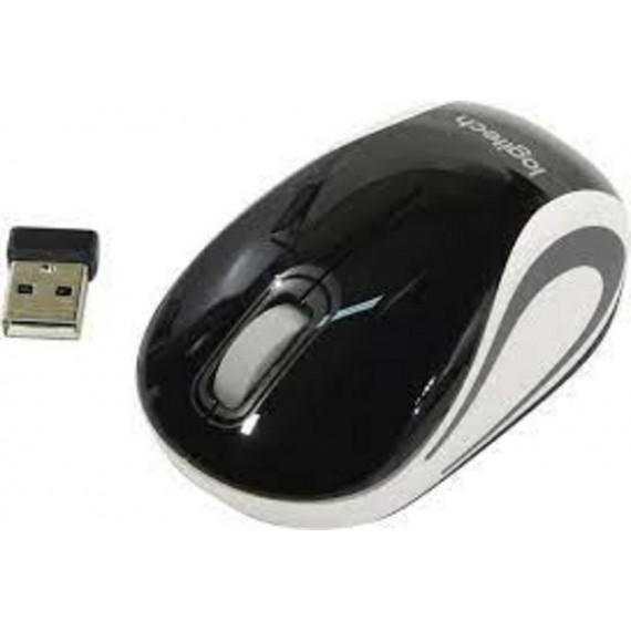 LOGITECH M187 Ratón Inalámbrico Compacto - Negro