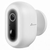 NIVIAN Cámara Vigilancia Exterior Wifi a Batería 2K