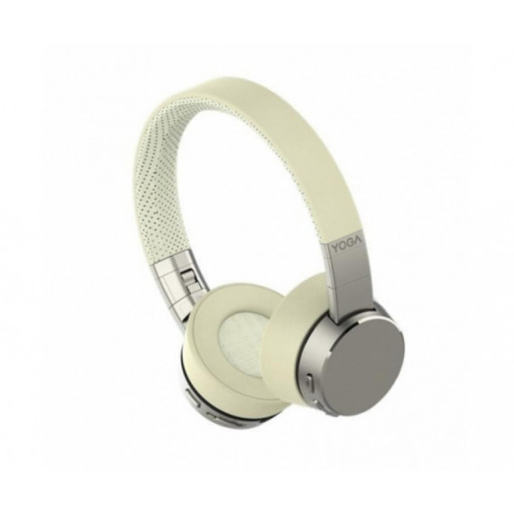 LENOVO Yoga Auriculares con Micrófono Bluetooth/alámbricos Crema