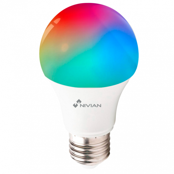 Bombilla Inteligente NIVIAN Rgb Wifi 9W E27
