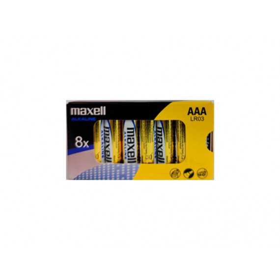 Pilas Alcalinas AAA Pack 8 Unidades