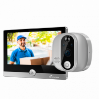 NIVIAN Mirilla Inteligente Wifi 1080P