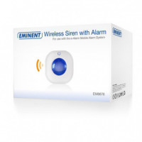 EMINENT EM8676 Sirena Inalámbrica con Luz para Alarmas