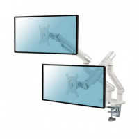 KIMEX Soporte Doble para Monitor 17"-32" Blanco