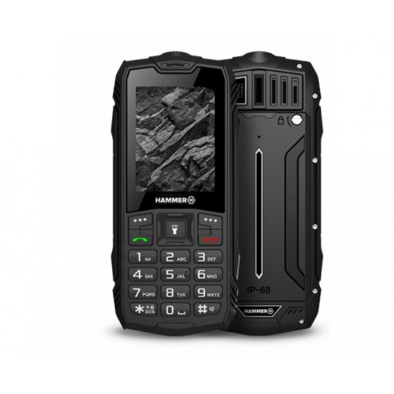 HAMMER Rock Teléfono Móvil Rugerizado 2.4'' Dual Sim IP68
