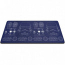 Alfombrilla Xl Sobremesa STAR WARS Plano Azul Stormtrooper