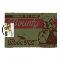 Felpudo STAR WARS Mandalorian Boba Fett 40X60 Cm
