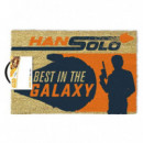 Felpudo STAR WARS Han Solo Best In The Galaxy