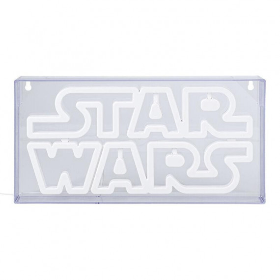 Lámpara de Pared STAR WARS Logo Neón 15X30 Cm