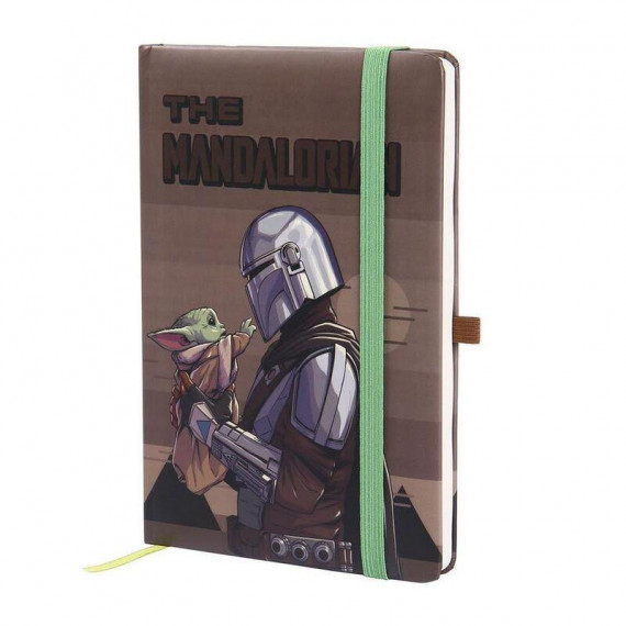 Cuaderno A5 STAR WARS The Mandalorian Grogu/mando