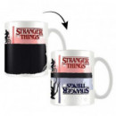 Taza Stranger Things del Revés Cambio Diseño 315ML