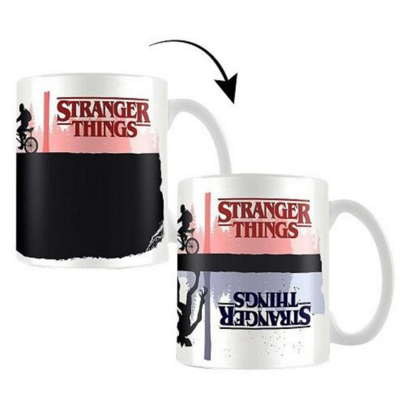 Taza Stranger Things del Revés Cambio Diseño 315ML
