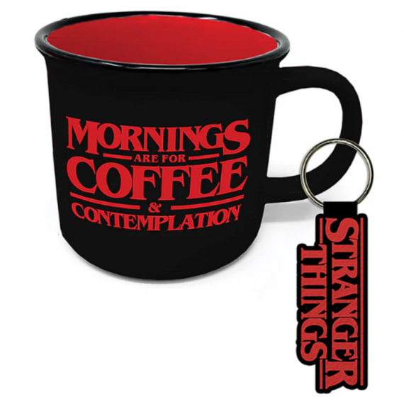 Taza Stranger Things Café y Contemplación