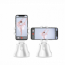 LEOTEC Soporte Smartphone Seguimiento 360º Blanco