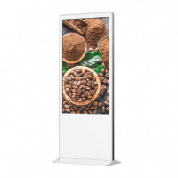 KIMEX Totem Digital 43" Fhd 500CD Blanco