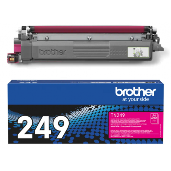 Tóner BROTHER TN249M Magenta Extra Capacidad