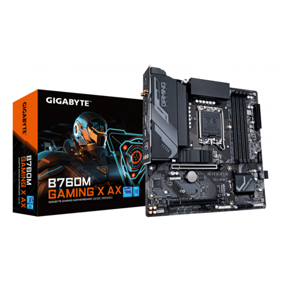 GIGABYTE B760M Gaming X Ax (rev. 1.2) Placa Base