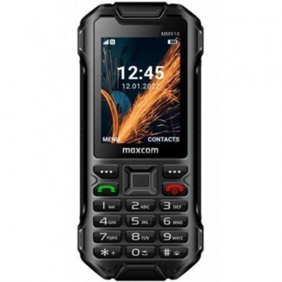 MAXCOM Strong MM918 4G Volte Rugerizado Negro