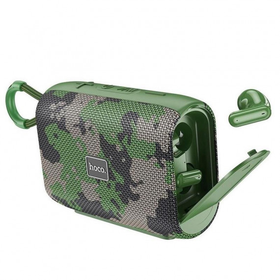 HOCO HC15 Altavoz Sport + Auriculares BLUETOOTH Camuflaje