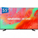 DAEWOO 55DM65QV Televisor Qled 55" 4K Uhd Android Smart TV