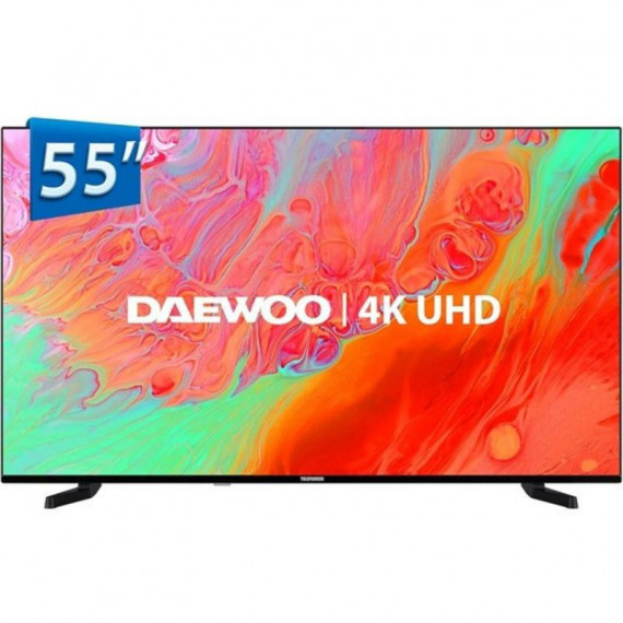 DAEWOO 55DM65QV Televisor Qled 55" 4K Uhd Android Smart TV